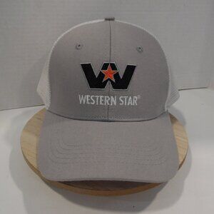 Western Star Trucker Cap with Loop & Hook Closure adjustability--New Dealer Gift